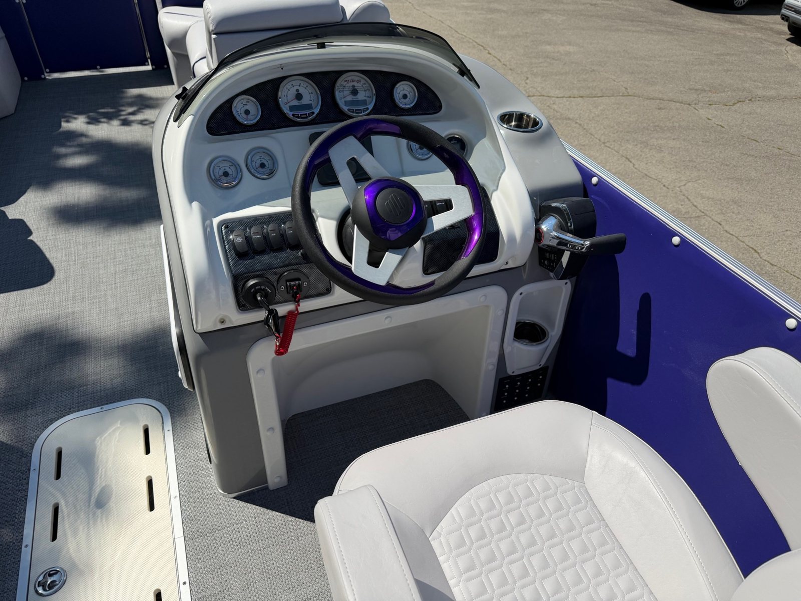 2027 PlayCraft 2500 Infinity – Purple & Charcoal – purple interior 10